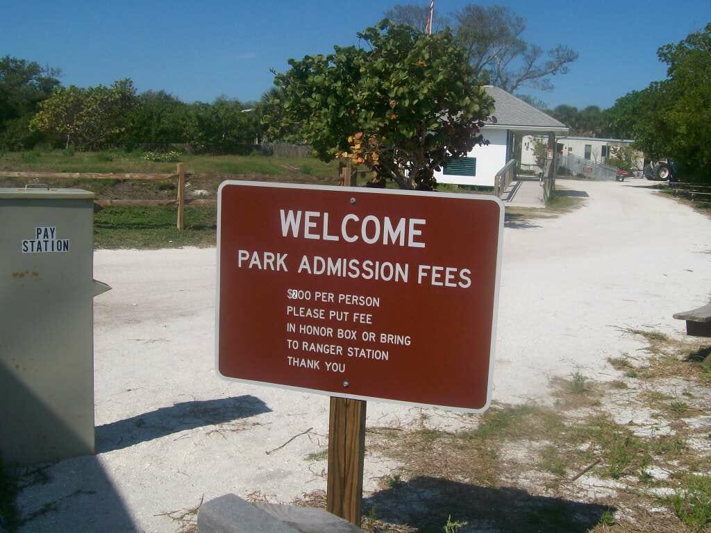 Cayo Costa State Park Entrance