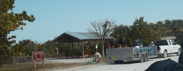 Cayo Costa State Park tram