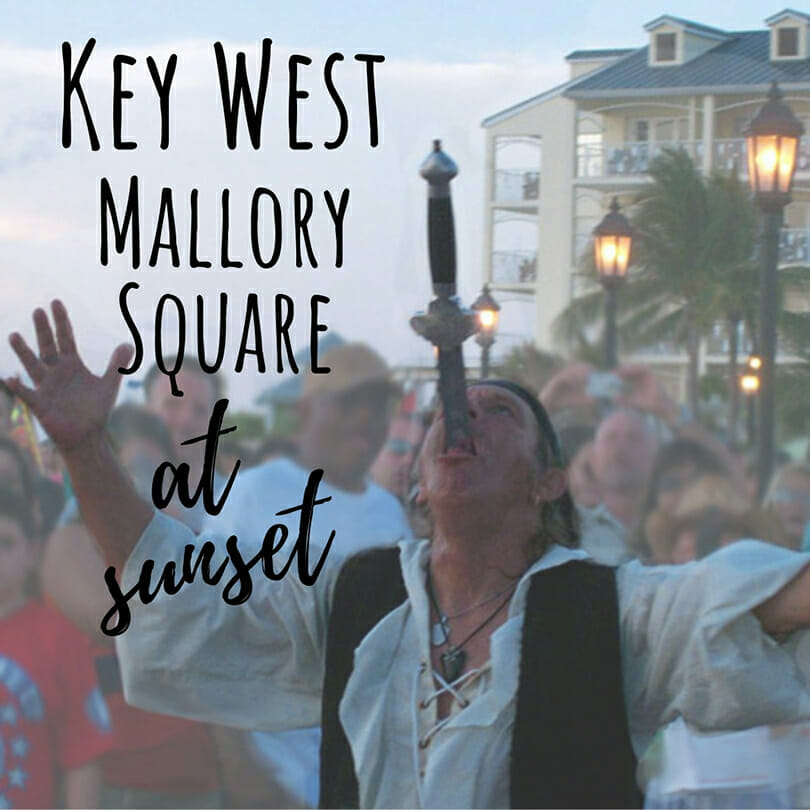 Key West Mallory Square at Sunset