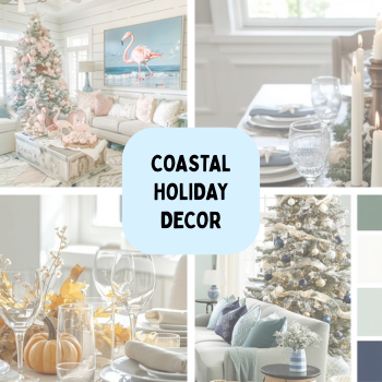 Coastal holiday decor
