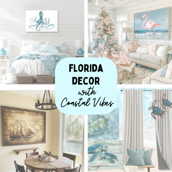 Florida decor and coastal vibes