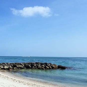 Key West Beach groin