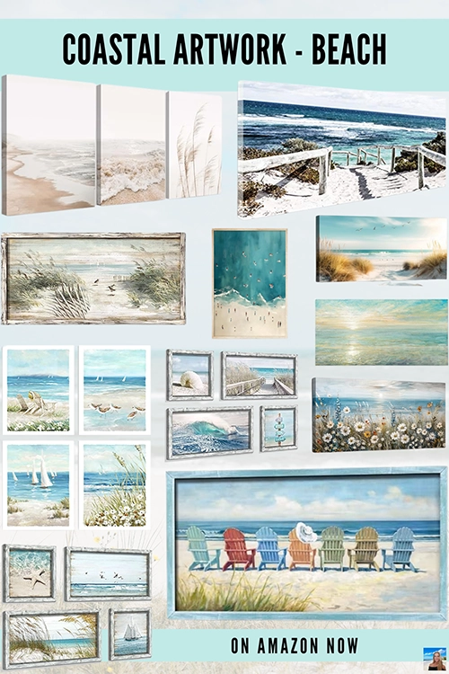 Coastal Beachy Wall Art curated list