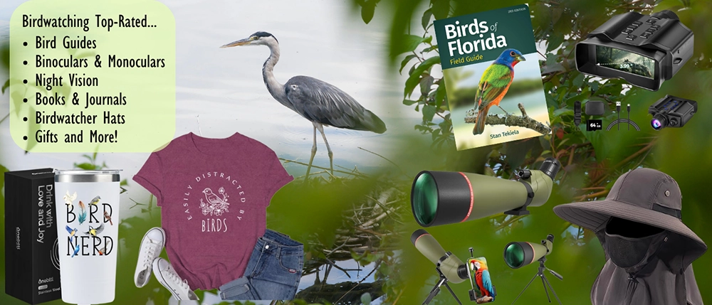 Birdwatching gear and gifts on Amazon