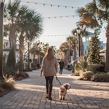 Destin Florida is dog friendly