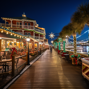 Destin Florida at Christmas