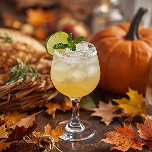 Coastal Cocktail Coconut Key Lime Spritz Easy Recipe