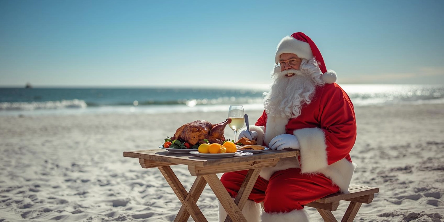 Santa at Thanksgiving Day Restaurants Open Pensacola
