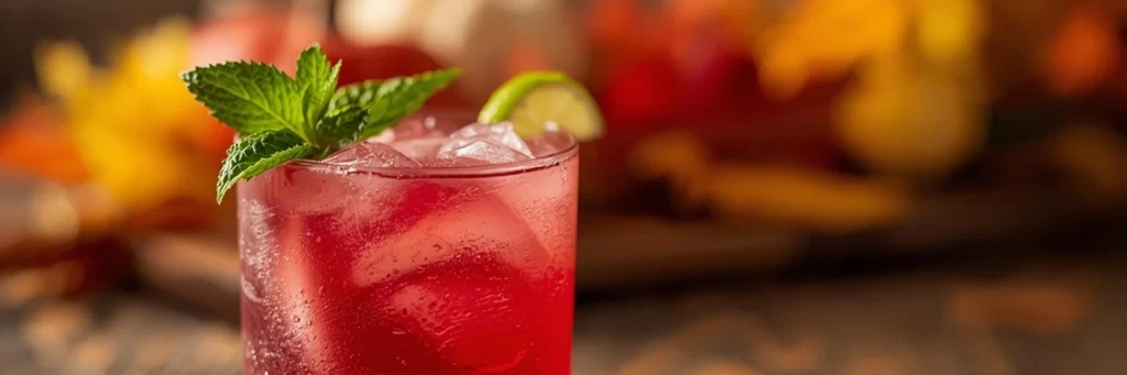 Cranberry Coconut Breeze Coastal Cocktail for Thanskgiving Easy Recipe