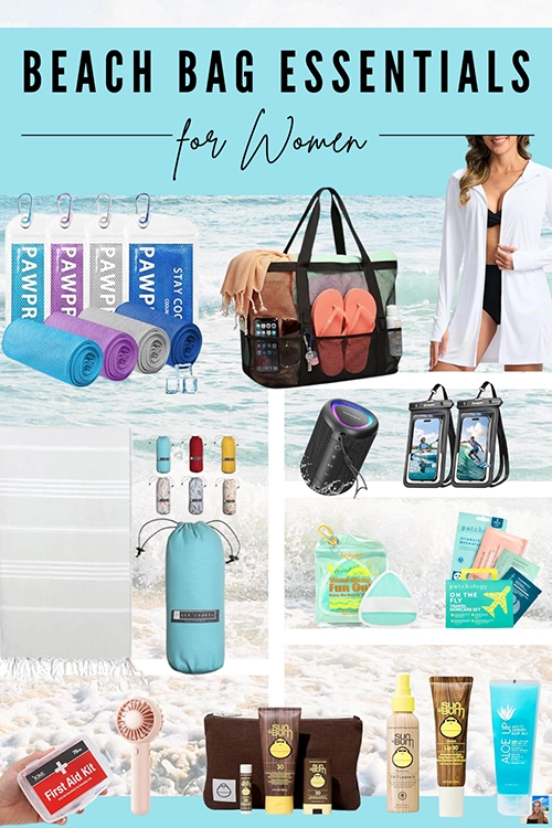 beach bag essentials for women