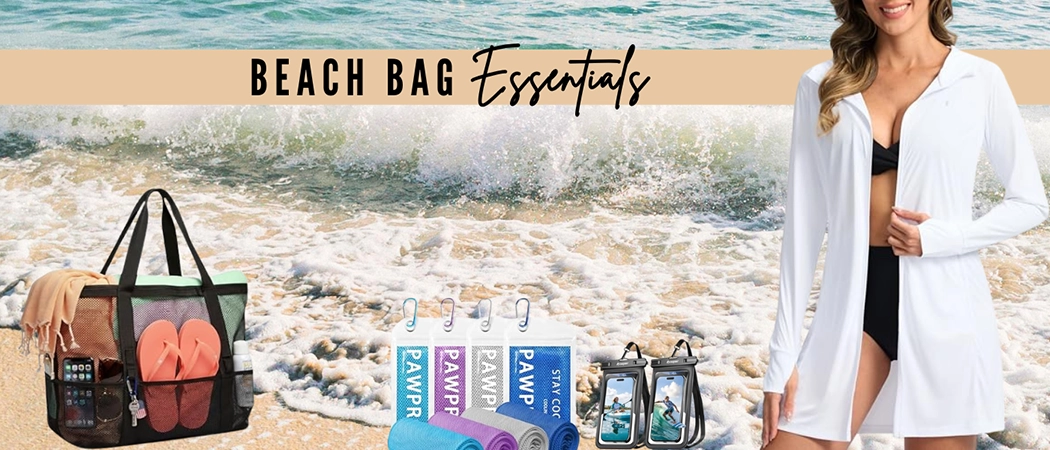 Beach bag essentials for your next best beach day