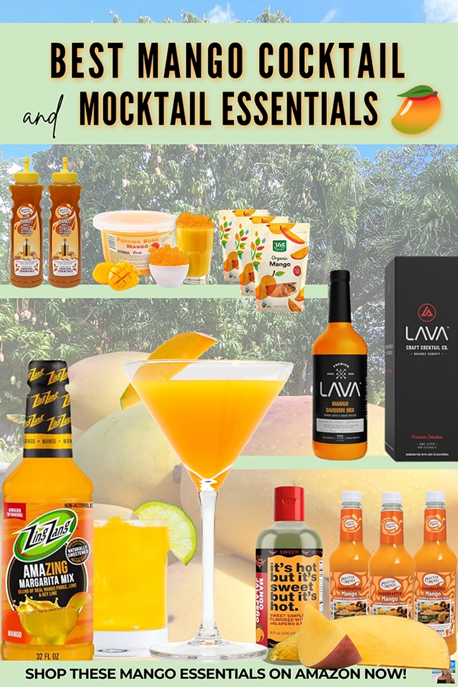 Best Mango Cocktail and Mocktail Essentials